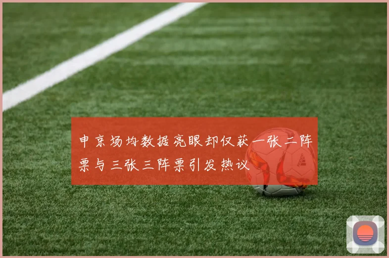 申京场均数据亮眼却仅获一张二阵票与三张三阵票引发热议